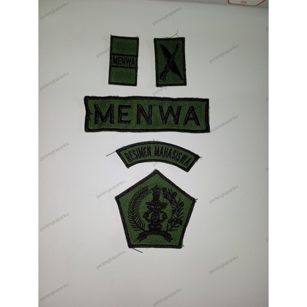Badge Atribut MENWA PDL (Pakaian Dinas Latihan)
