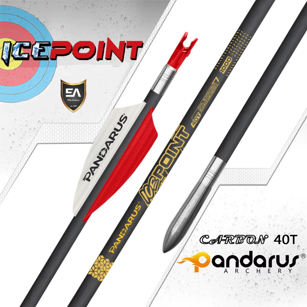 PANDARUS ICEPOINT 40-T Carbon Arrow ID 3.2mm straightness 0.001