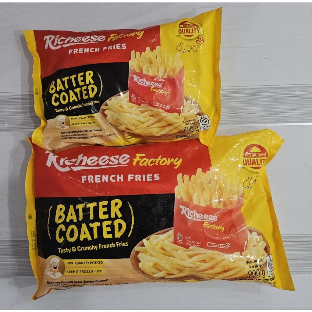 

Richeese Factory French Fries Batter Coated 450g | 900g