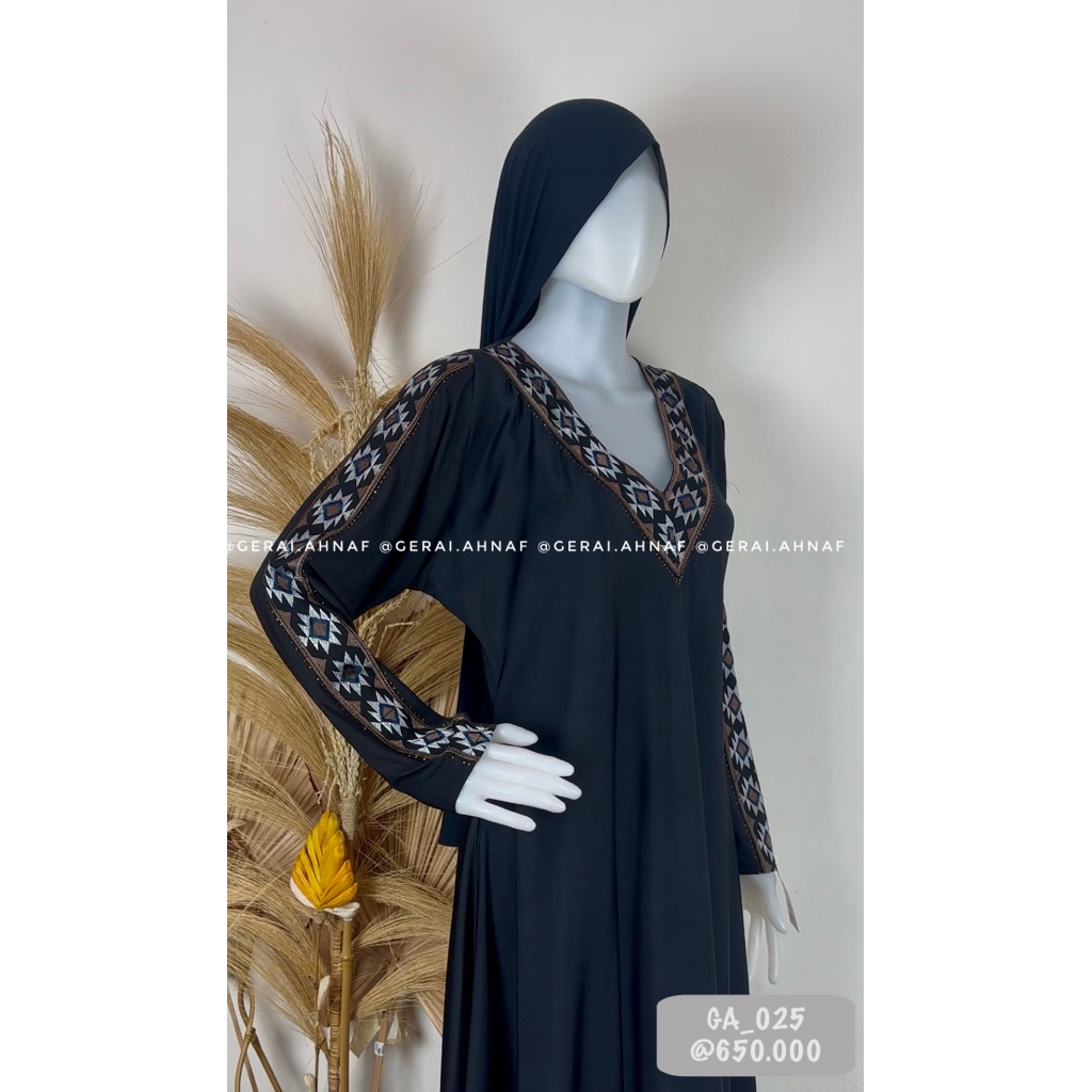 GA_025 / ABAYA ORI SAUDI / ABAYA ARAB SAUDI / ABAYA IMPORT SAUDI / ABAYA ORIGINAL / ABAYA ASLI SAUDI