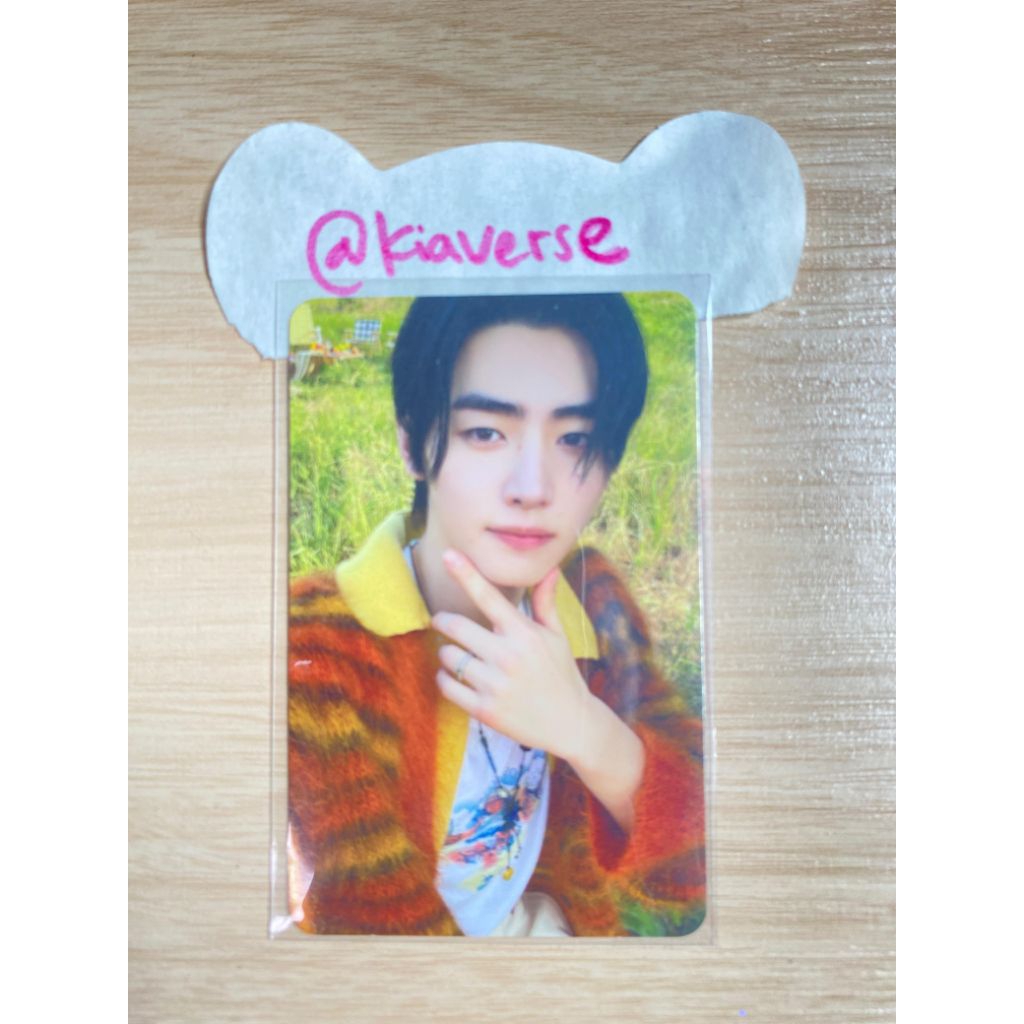 PHOTOCARD PC ENHYPEN POB SUNGHOON KPOPMERCH ORANGE BLOOD