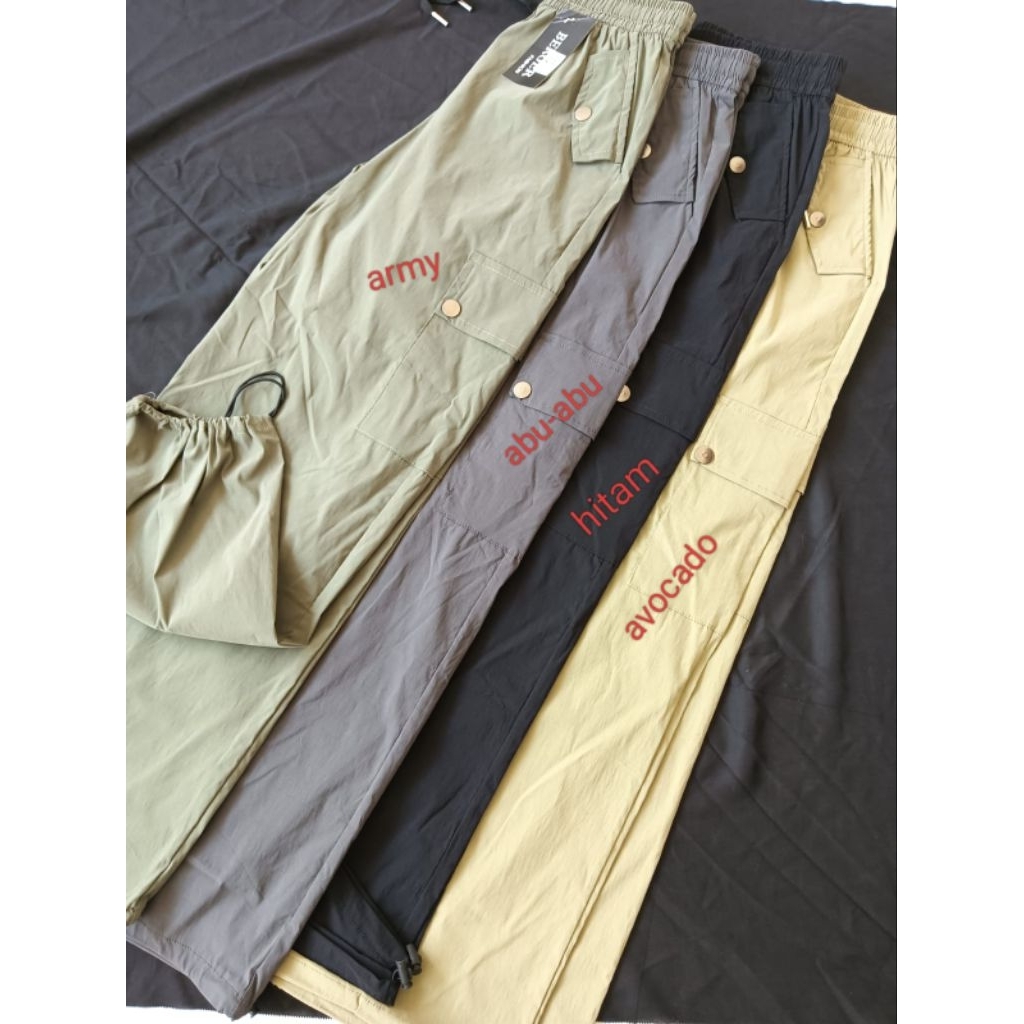 celana cargo premium bkk wanita celana cargo prasut  premium
