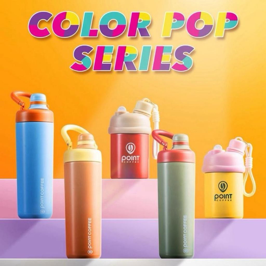 Official Color Pup Tumbler, Point Coffee