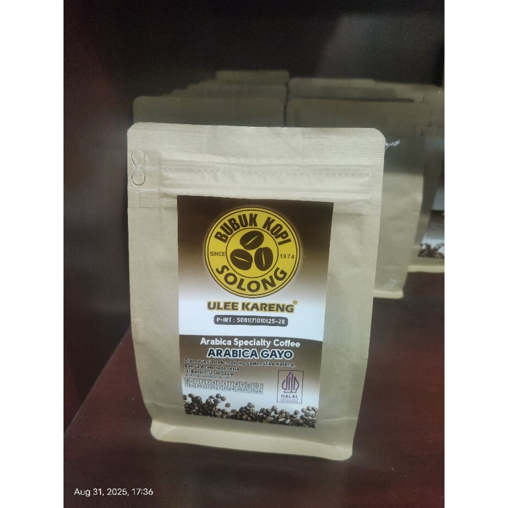 

Kopi Solong Arabica 250 gram