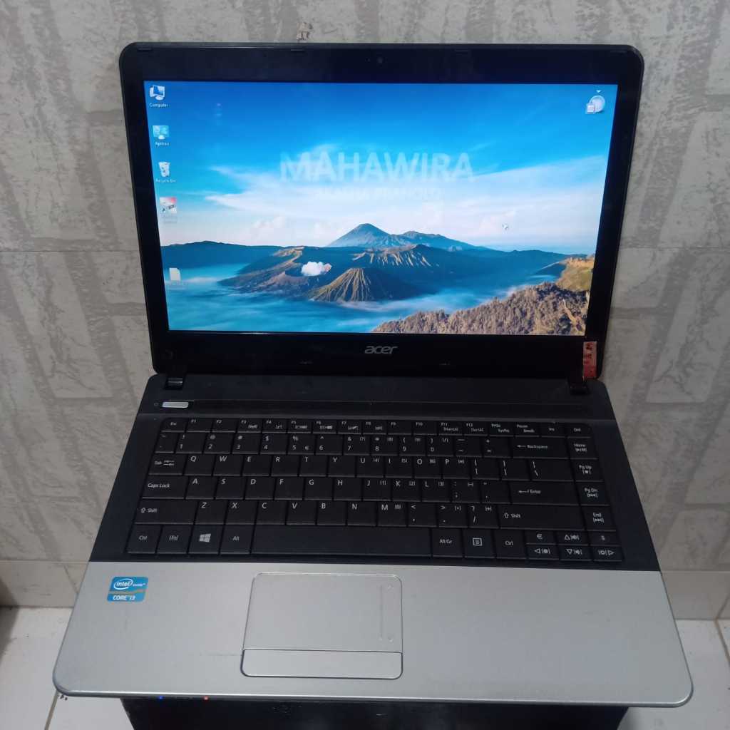 READY STOCK Laptop Acer Aspire E1-471, Intel Core i3-2348M,  Intel HD Graphics 3000, Ram 4/500Gb, In