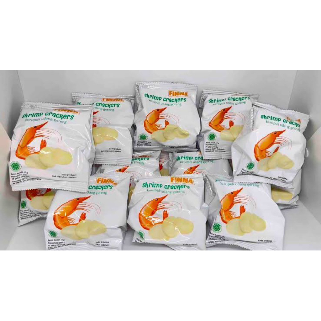 kerupuk Fina udang matang/finna shrimp crackers