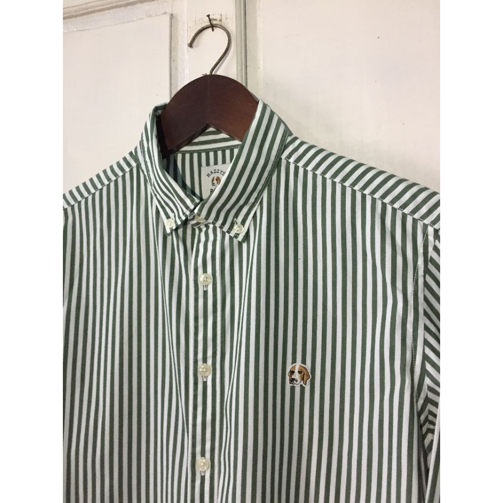 kemeja stripe hazzys phiz size L