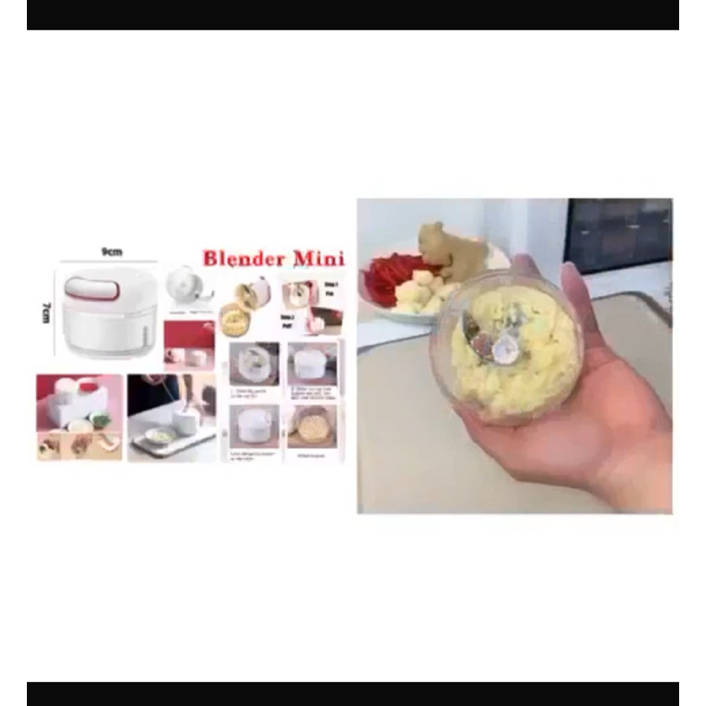 BLENDER TANGAN MINI / BLENDER MINI FOOD CHOPPER SERBAGUNA