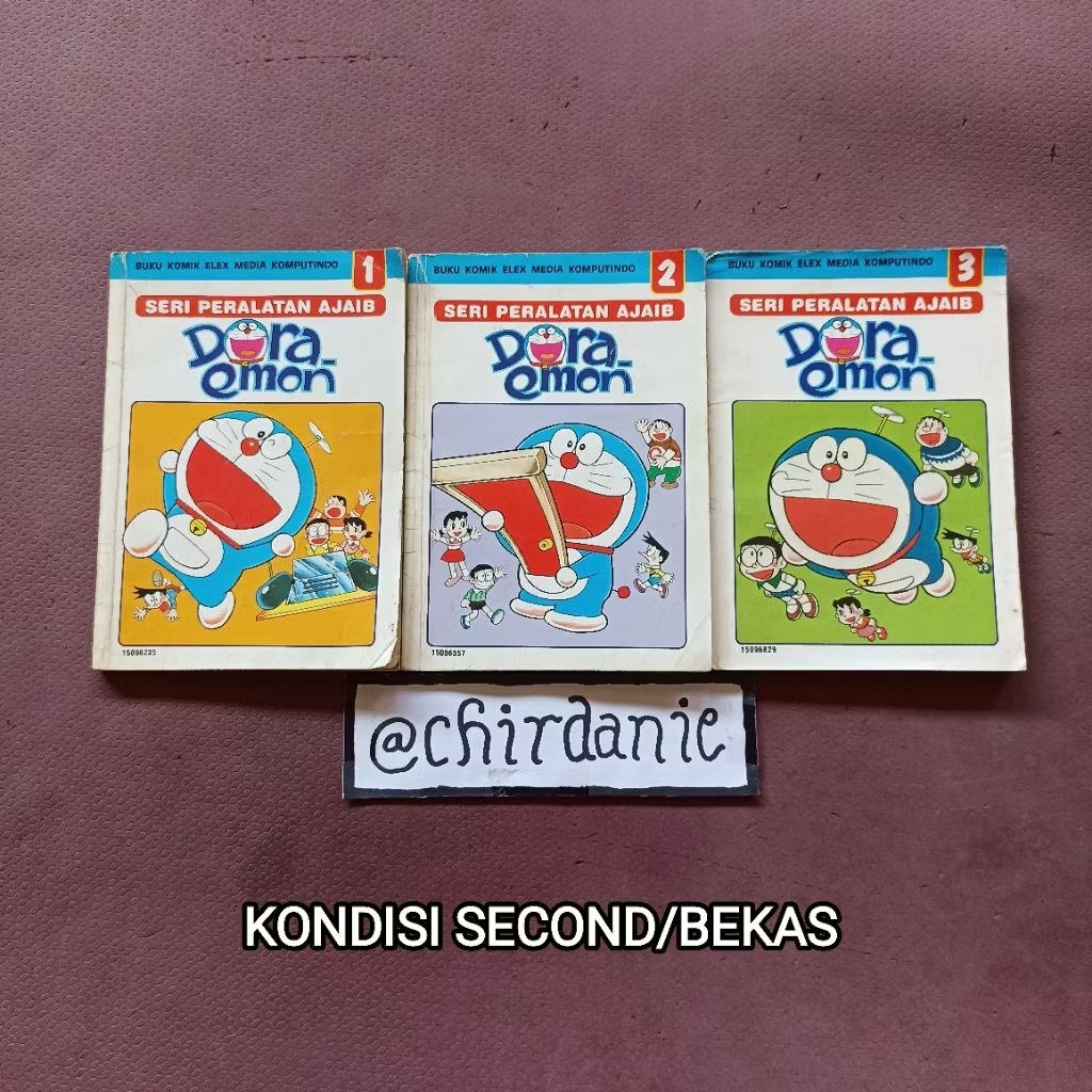 Komik DORAEMON SERI PERALATAN AJAIB - Fujiko F Fujio 1-3 Fullset