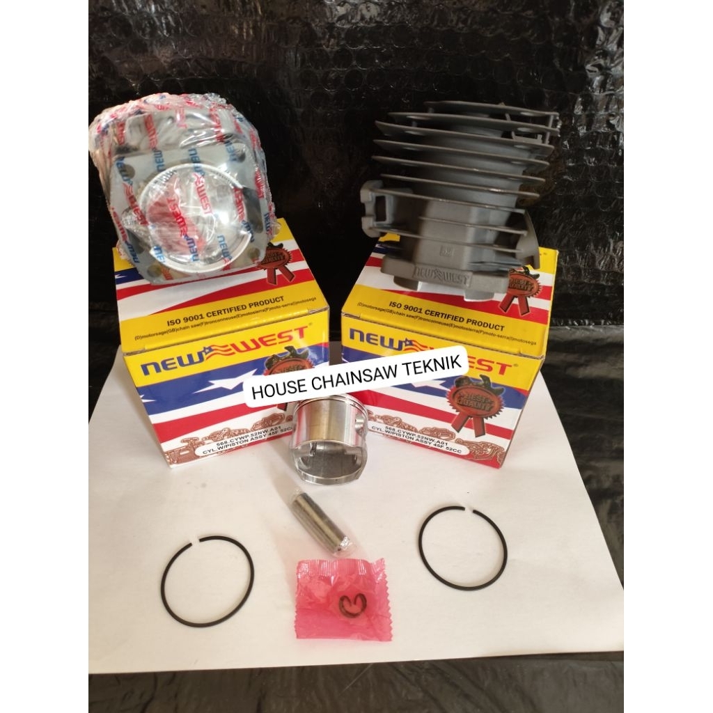 CYLINDER BLOCK ASSY CHAINSAW 568,588,598,5200 NEW WEST ORIGINAL