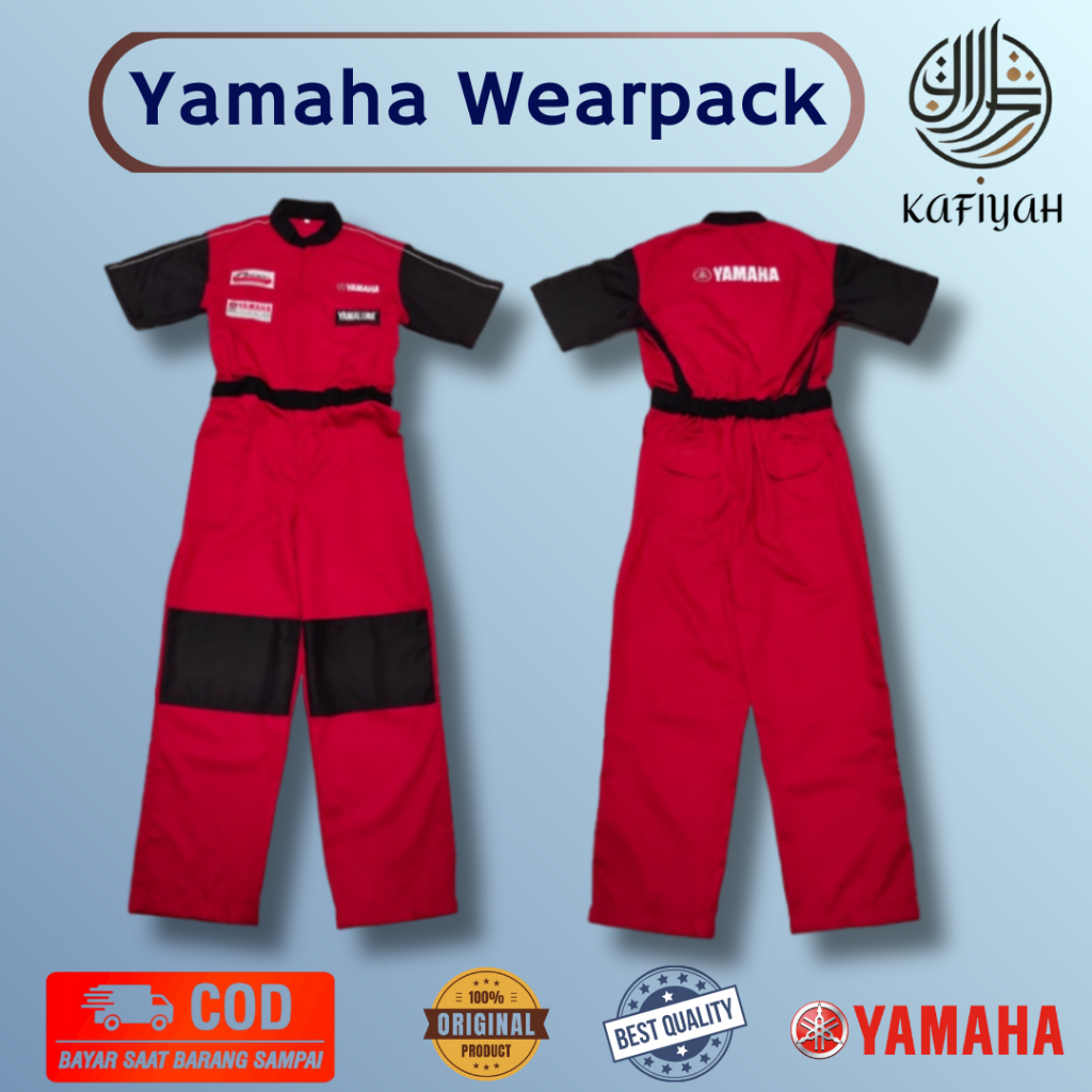 Seragam Mekanik Yamaha Wearpack | Seragam Bengkel Yamaha