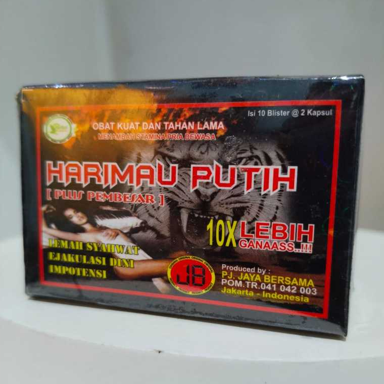 HARIMAU PUTIH BONEKA MAINAN