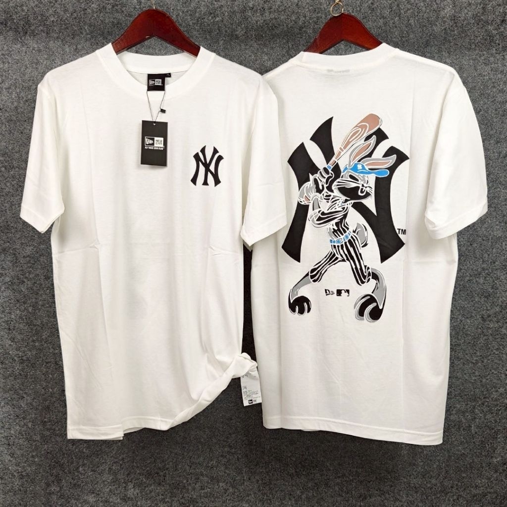Kaos Premium New Era x Looney Tunes x MLB | T-Shirt Unisex Import Streetwear