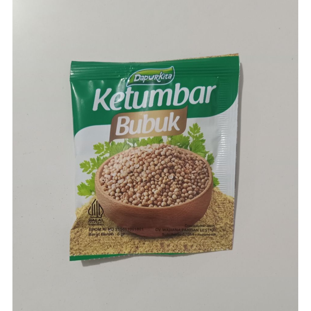 

Ketumbar Bubuk Dapur kita sachet 6gr