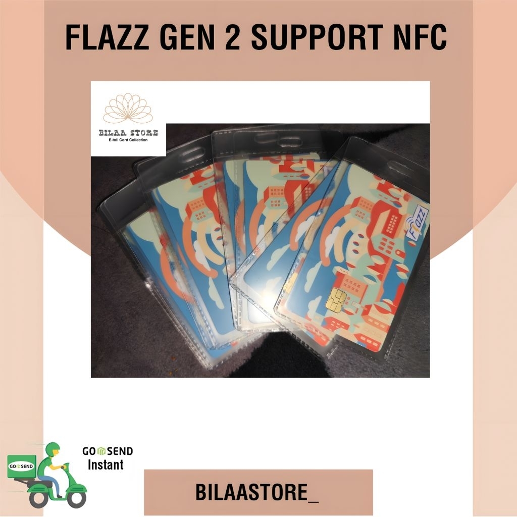 Kartu Flazz BCA Gen 2 Village / Kartu Flazz BCA/ BCA Card/ BCA FLAZZ GEN 2/ E-TOLL CARD