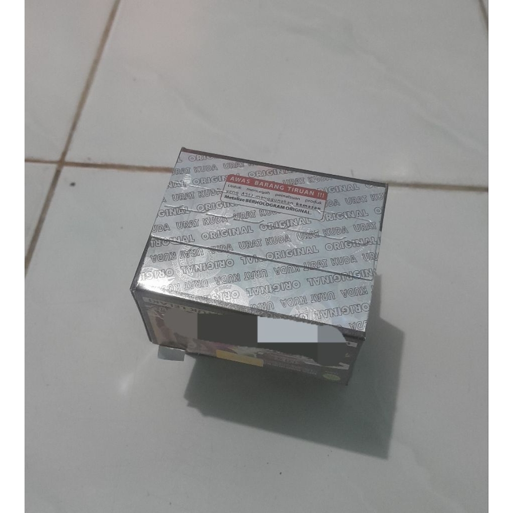 

Kotak Metalis Berhologram Original