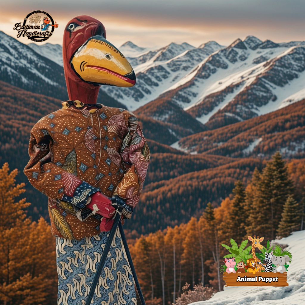 Wayang Golek Binatang Karakter Burung
