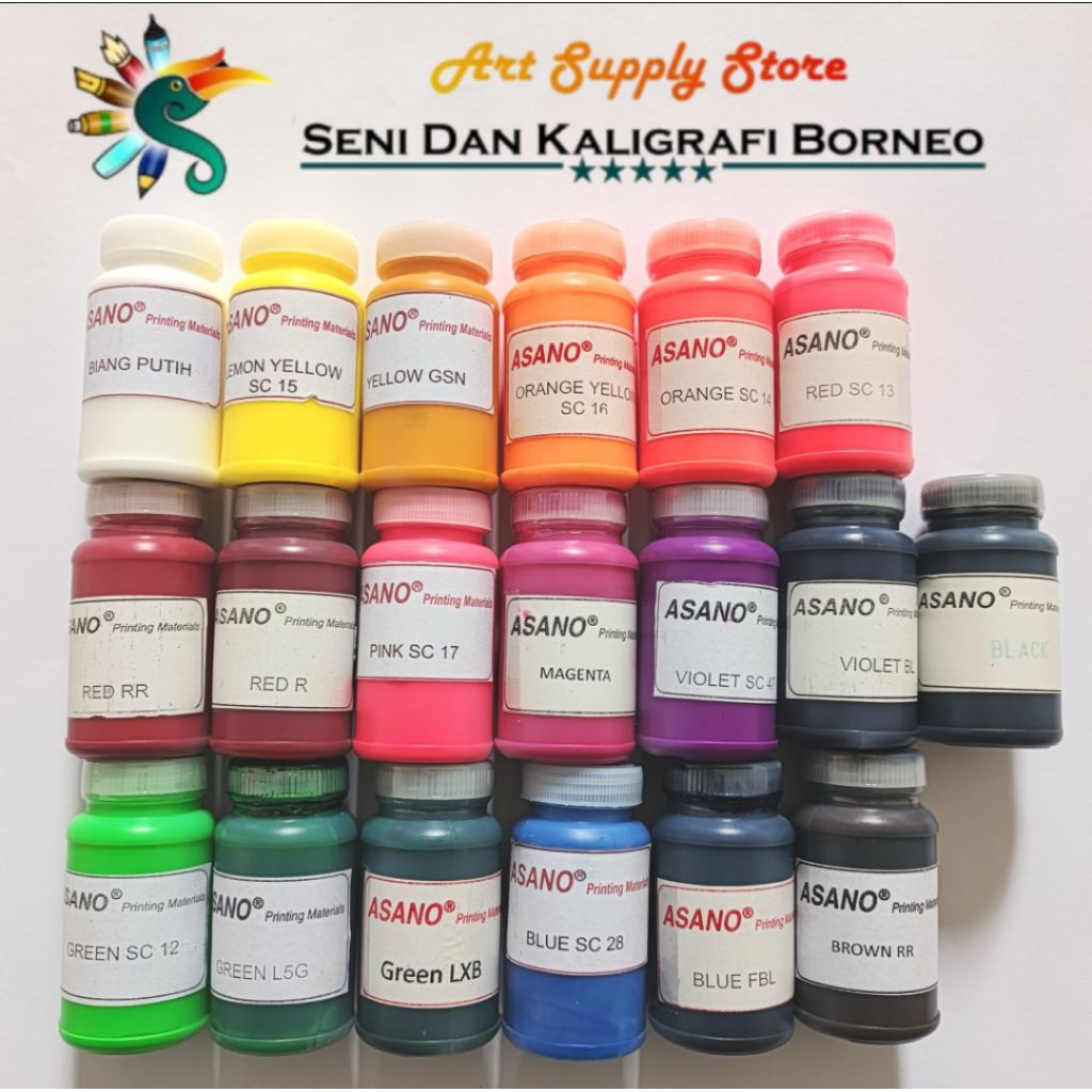 Biang Warna / Biang Warna Kaligrafi / Biang warna Asano