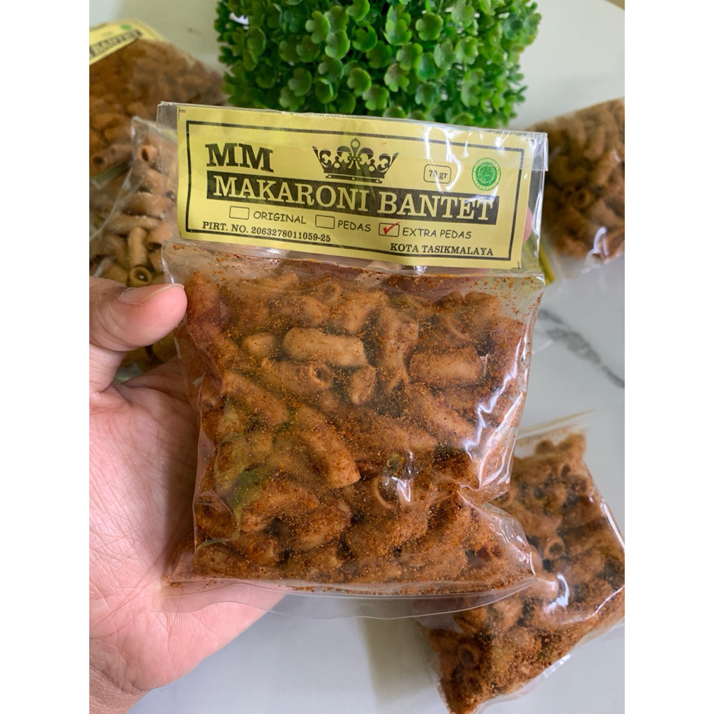

READY MAKARONI BANTET CAP MM || khas tasikmalaya