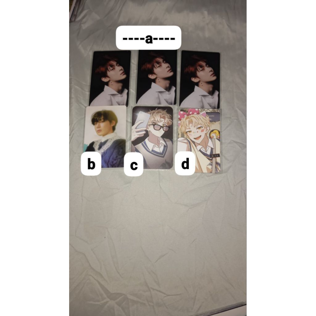 

AAB Enhypen photocards || Heeseung boboan Polaroid photocards Sunghoon kokop Jake bitelip showcase Jake romance untold Jungwon boneka Sunoo lotte world⋅˚₊‧ ‧₊˚ ⋅