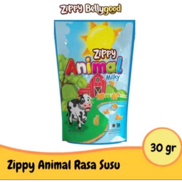 

Zippy Animal Susu Pounch 30 gr isi 10 pcs