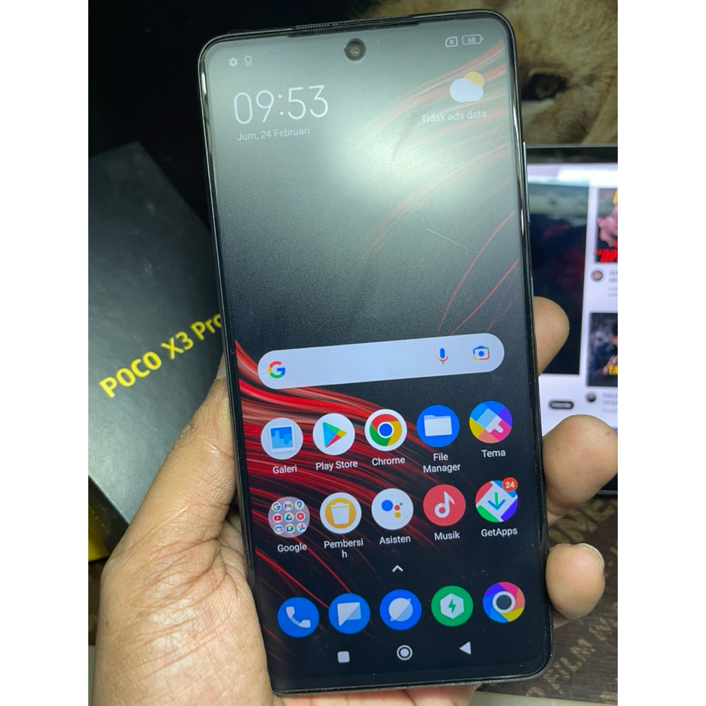 Xiaomi Poco x3 pro second original bergaransi