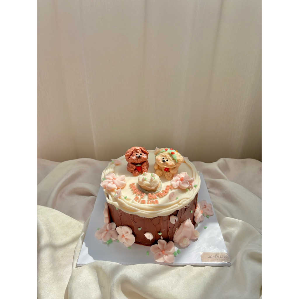 

CAKE CUSTOM TANGERANG | KUE TANGERANG| BUTTERCREAM CAKE SIZE 16