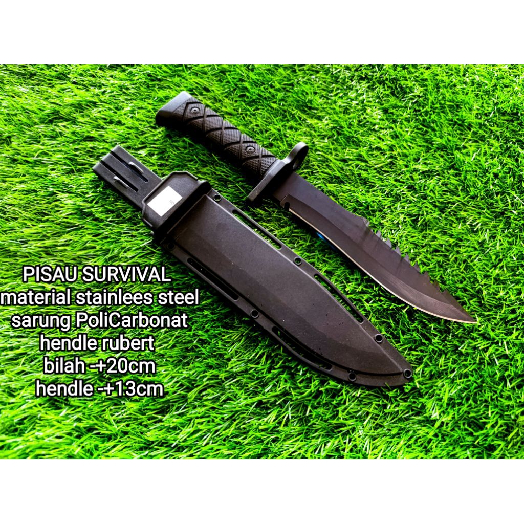 Pisau Survival outdoor untuk tracking mendaki pisau gunung