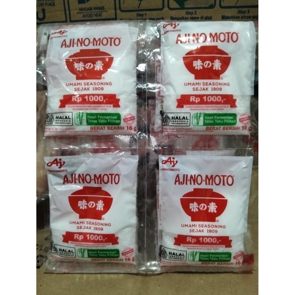 

Aji-No-Moto Vetsin Penyebab Rasa Isi 16g