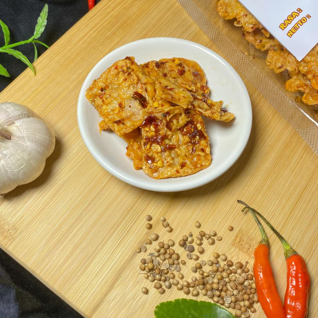 

SnackSolo | 100gr KERIPIK CHIKI TEMPE ASLI WONOGIRI PREMIUM | KRIPIK RAMBAK TEMPE PEDAS LEKOH GURIH RENYAH BIKIN NAGIH