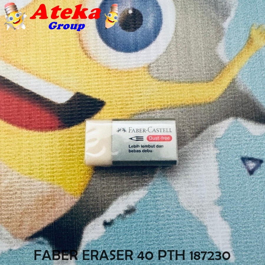 

[1 PCS] FABER CASTELL ERASER 40 PTH 187230 PENGHAPUS PENSIL