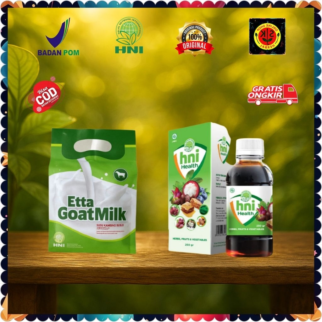 

Paket Bundling Etta GoatMilk dan Extrafood HNI Health