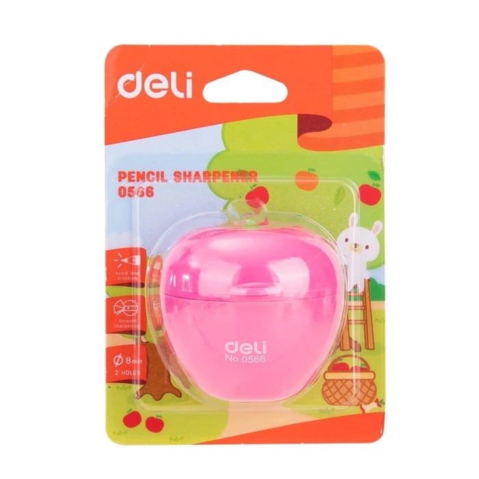 

DELI - PERUNCING / RAUTAN / SHARPENER KECIL / MINI APEL E0566