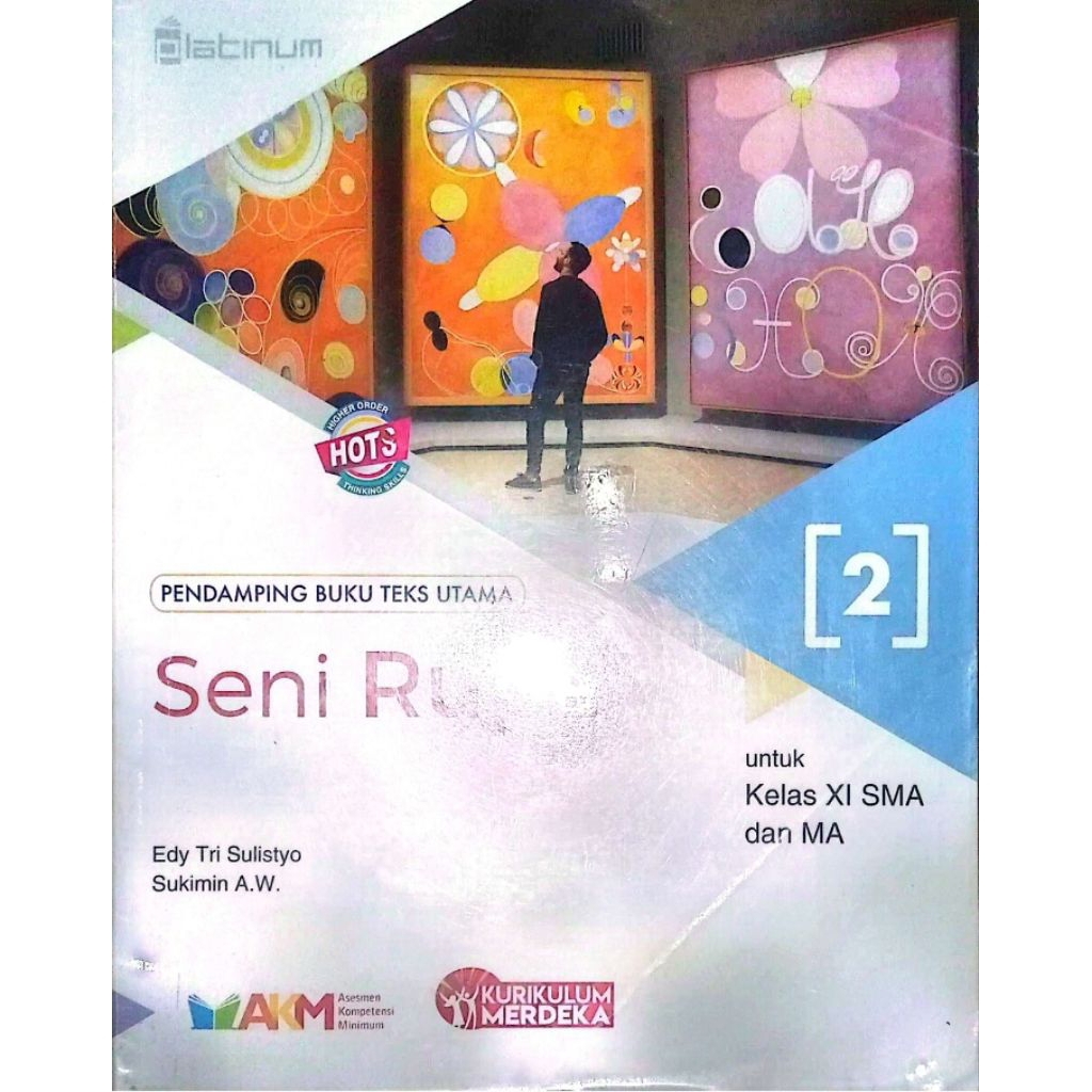 BUKU SENI RUPA  PLATINUM TIGA SERANGKAI  KELAS 11 (PRELOVED)