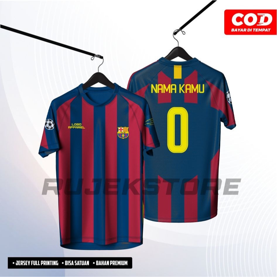 Jersey Barcelona 2005 Full Printing