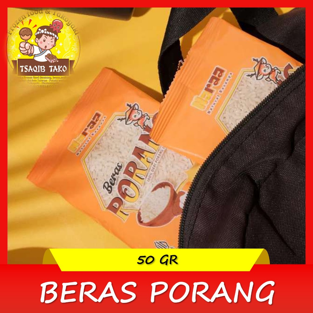 

50 gram Naraa beras porang/ beras porang sachet/ kemasan ekonomis sachet 50 g naraa/ beras sehat/ shirataki