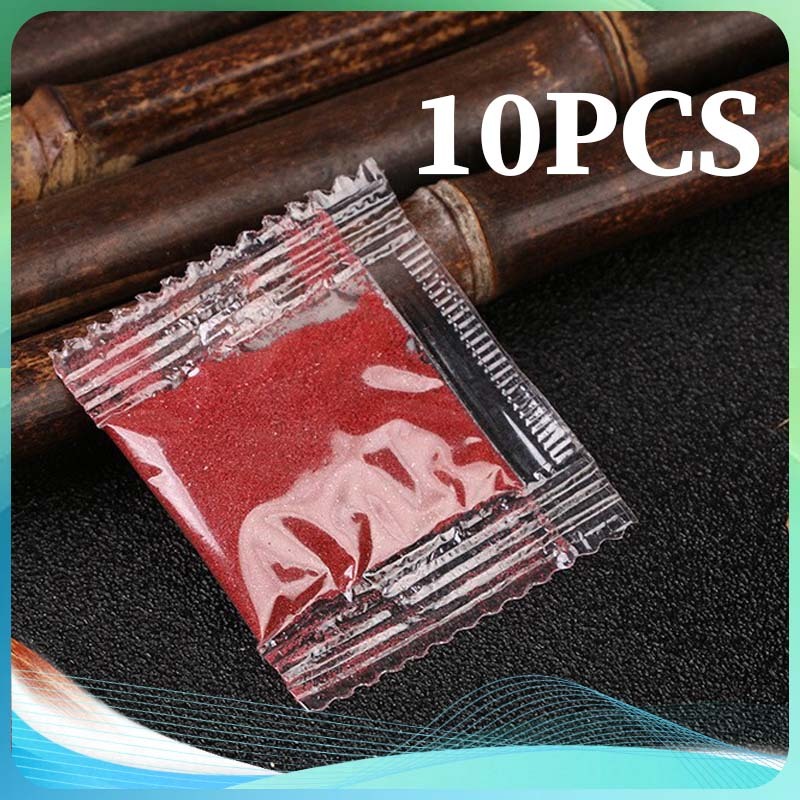 

Natural Cinnabar Powder Zhusha Cusa Bubuk Merah Murni Vermillion Sand Pasir Merah Halus