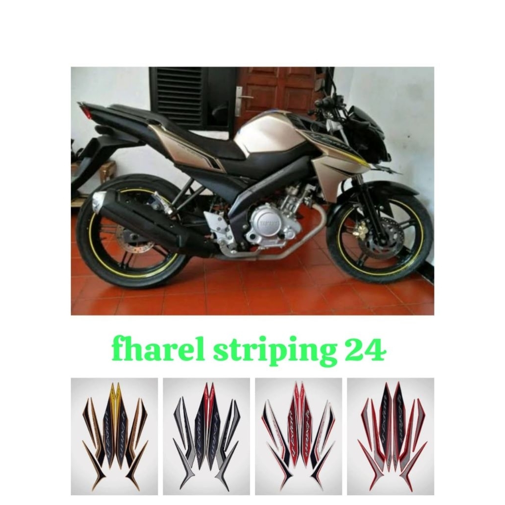 STIKER STRIPING LIS LES MOTOR VIXION OLD 2013