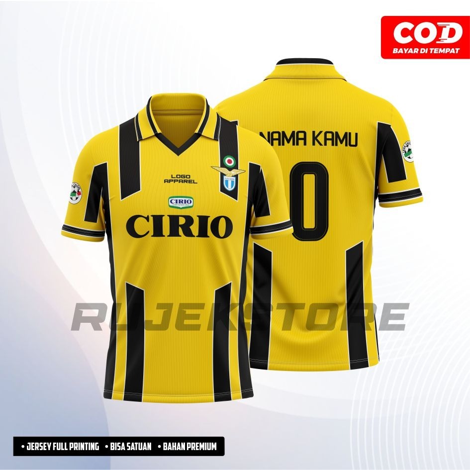 Jersey Lazio 1998 Away  Cirio Full Printing