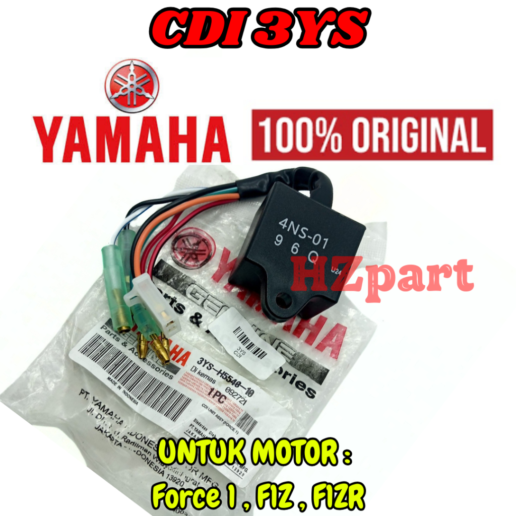 ORIGINAL ASLI CDI 3YS YAMAHA ASLI FIZR khususnya model FIZR Force One BERKUALITAS ASLI 100% ORIGINAL