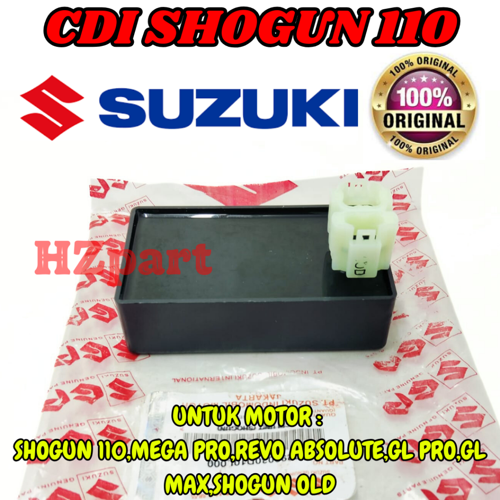 ORIGINAL ASLI CDI SHOGUN 110 ASLI Suzuki Shogun 110 Kebo (Shogun 110 R) BERKUALITAS ASLI 100% ORI  .