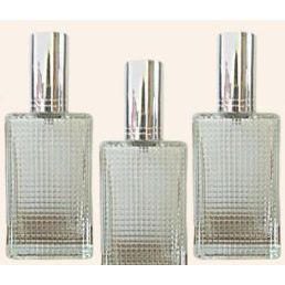 BOTOL PARFUM KBS/KOTAK BINTIK SILVER SPRAY DRAT 30ML (PERLUSIN)