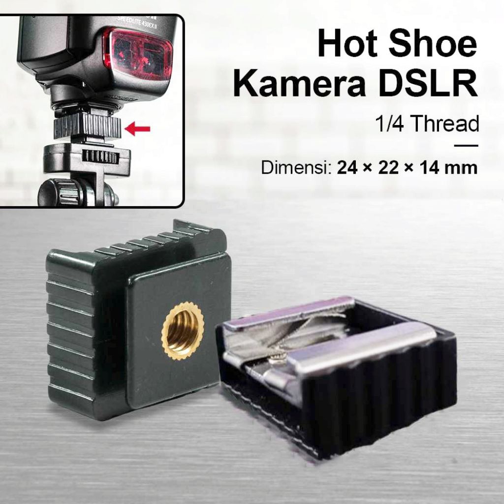 Hot shoe flash kamera universal flash stand kamera standing flash lampu kamera nikon canon sony