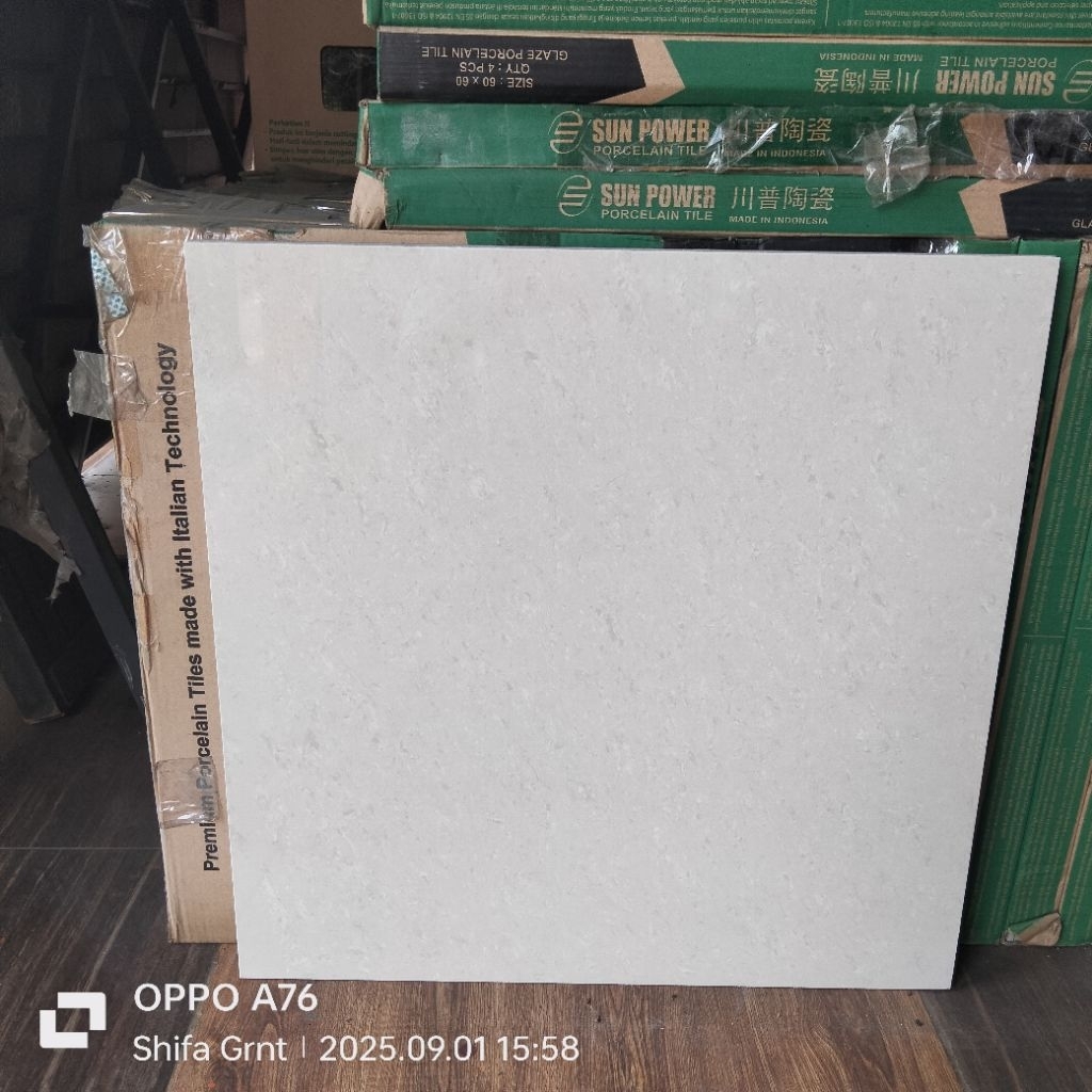 Granit lantai 60x60.Imperial Beige/Indogress