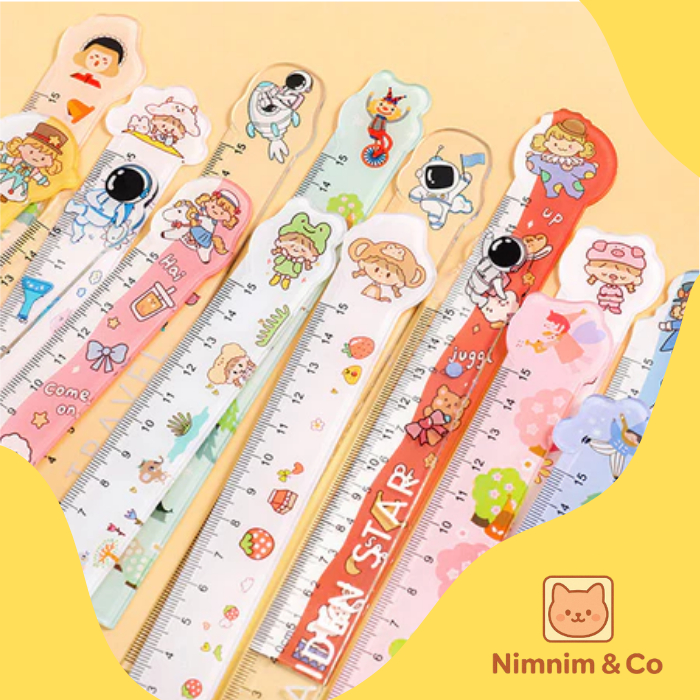 

Penggaris Lucu 15 Cm / Penggaris Plastik Funny Karakter / Penggaris Sekolah Kantor / Penggaris Bermotif Lucu