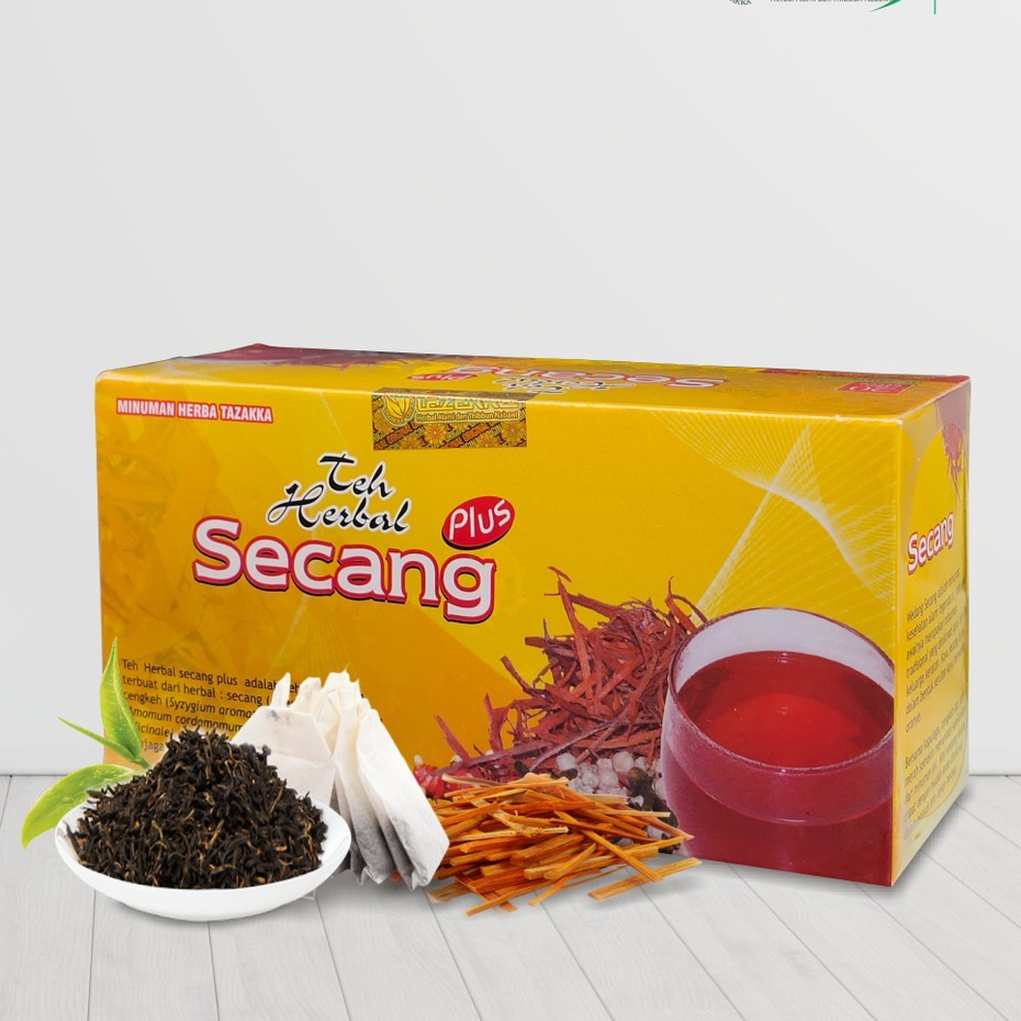 

Teh Kayu Secang Plus Herbal Tazakka Original Isi 20 Kantung Celup Tea Bag Minuman Kesehatan Herbal