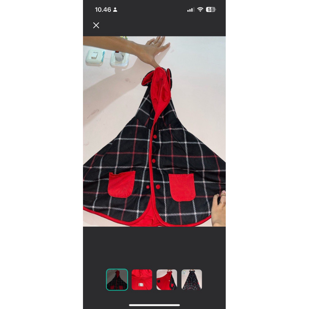 cuddle me baby cape preloved