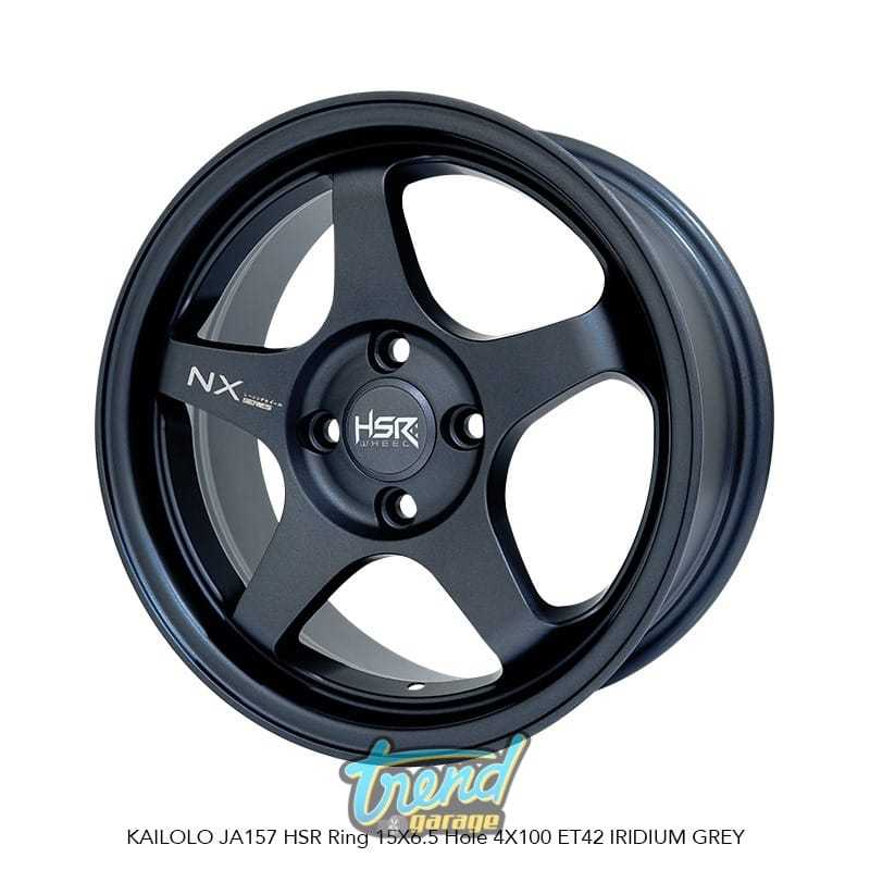 Velg HSR KAILOLO JA157 R15 PCD 4x100 – Cocok Brio, Jazz, Yaris, Agya, Ayla