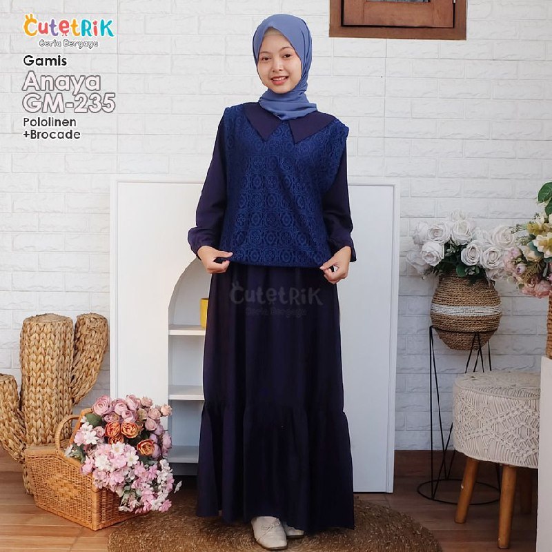 Gamis Anak Brukat Terbaru2025 Model Terbaru Gamis Anak Perempuan Terbaru Baju Gamis anak Cutetrik