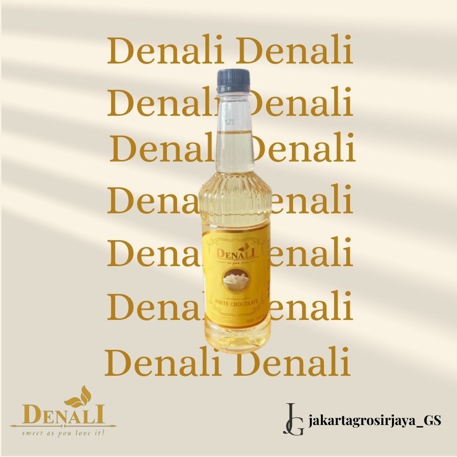 

DENALI SYRUP WHITE CHOCOLATE 750 ML - SIRUP COKLAT | COCOA | COKELAT PUTIH 750 MILI